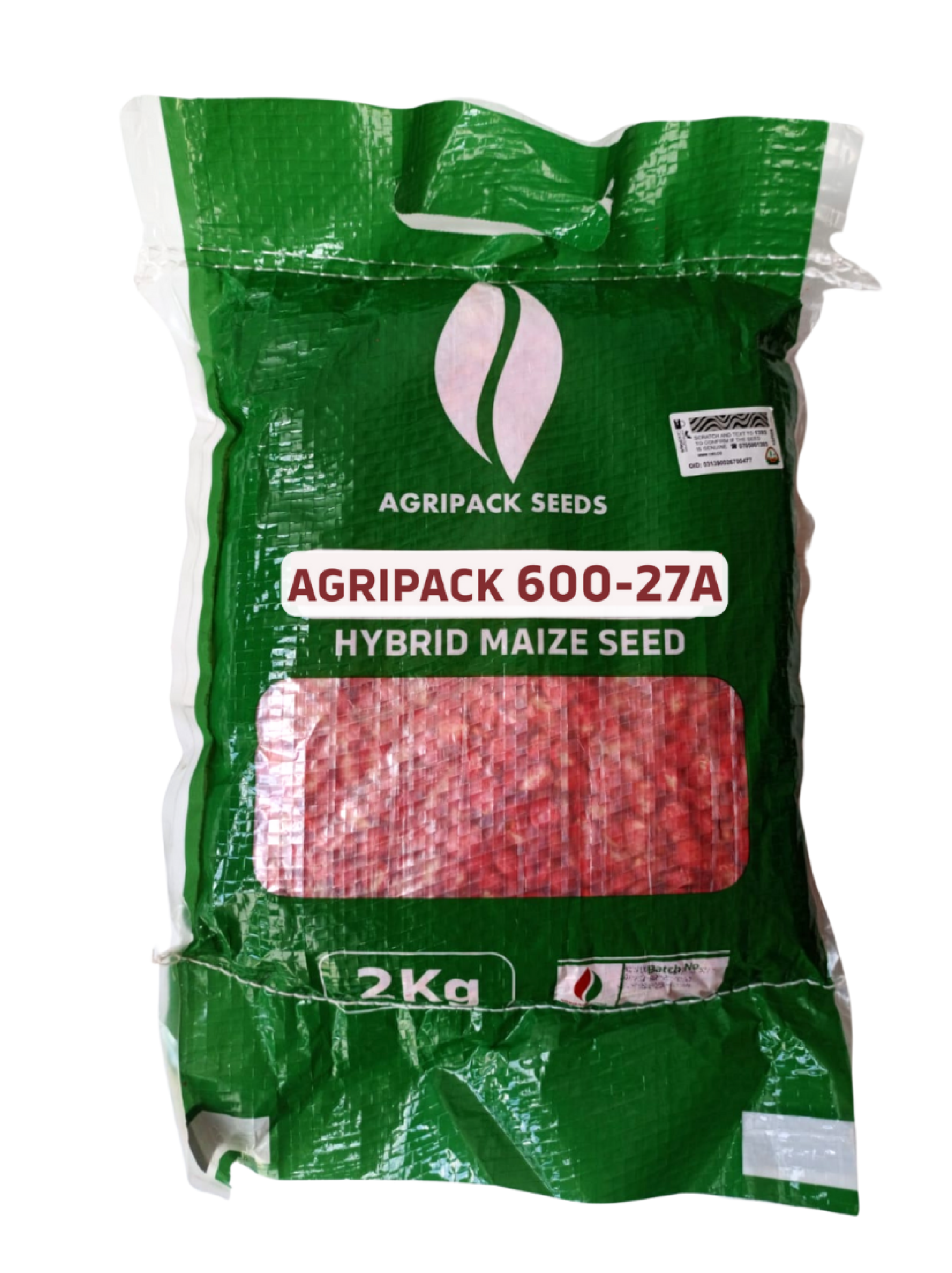 AGRIPACK 600-27A (HYBRID MAIZE SEED)